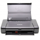 佳能（Canon） IP110 便携式A4彩色喷墨移动无线WiFi照片打印机小型商用办公文档打印机